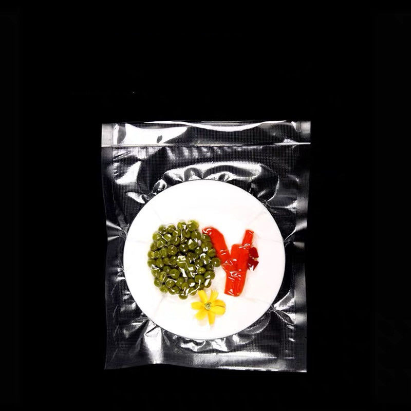 Embalagem para vedação de alimentos em sacos de vácuo de nylon sustentável de cor Panton Pa/Pe