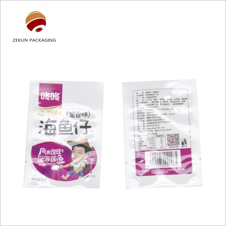 Customization Barrier Retort Bags CMYK/PANTON Design de cores PET/AL/PA/RCPP