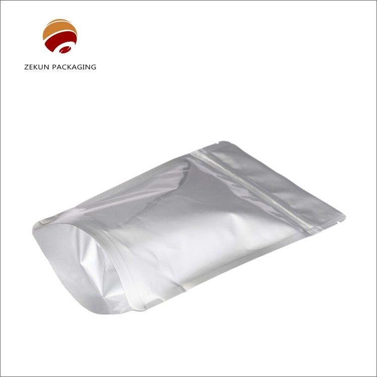 Bolsa de resistência à umidade colorida com fecho de fecho de fecho de design personalizado