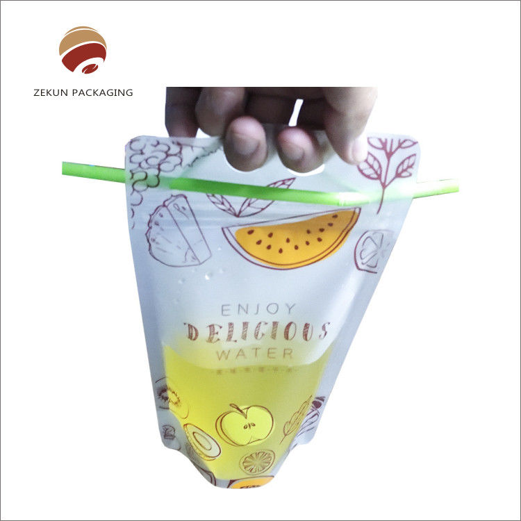 Embalagem multicolor PE flexível Stand up pouch Logotipo personalizado