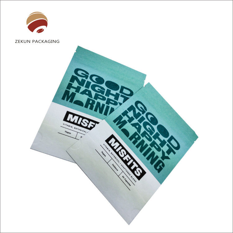 Sacos de embalagem de PET com logotipo de fecho térmico
