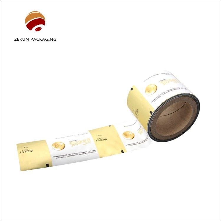 Cor Panton personalizável Embalagem flexível Rollstock Desenhos atraentes