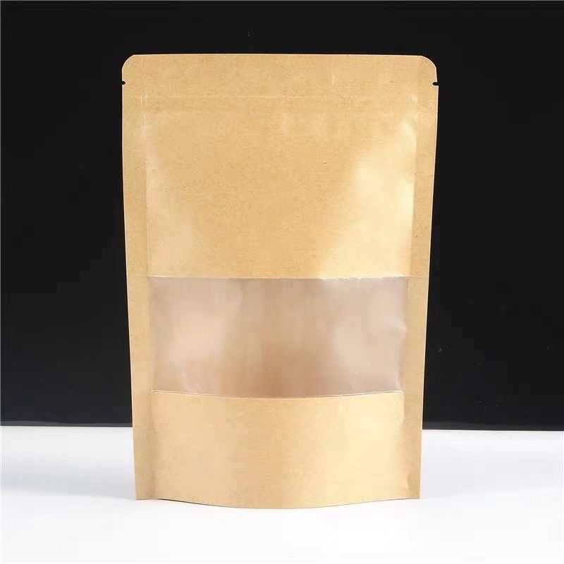 Bolsa de fecho de papel Kraft personalizável até 10 cores