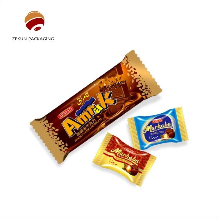 Saco de embalagem de lanches personalizado CMYK/PANTON 10 cores Folha de alumínio PET/AL/PE Matt ou acabamento brilhante gravura impressa