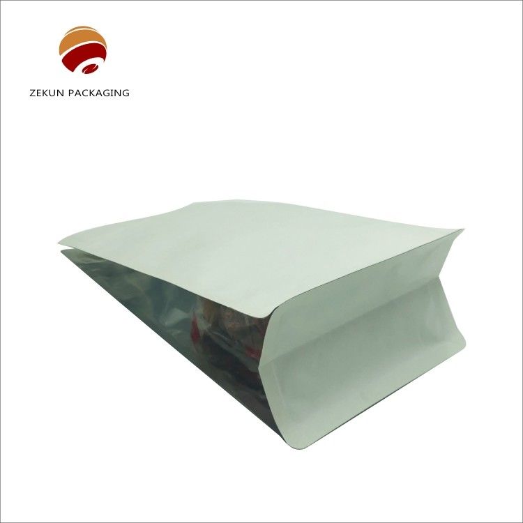 Saco de fundo plano personalizável feito de material Bopp para suas soluções de embalagem personalizadas