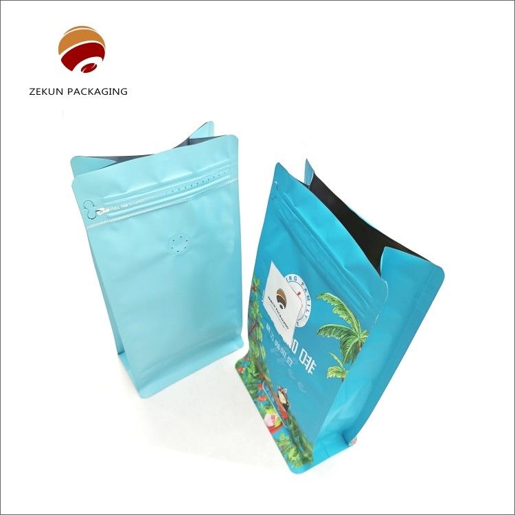 Saco de fundo plano Forma personalizada Manipulação de superfície brilhante ou fosca para soluções personalizadas