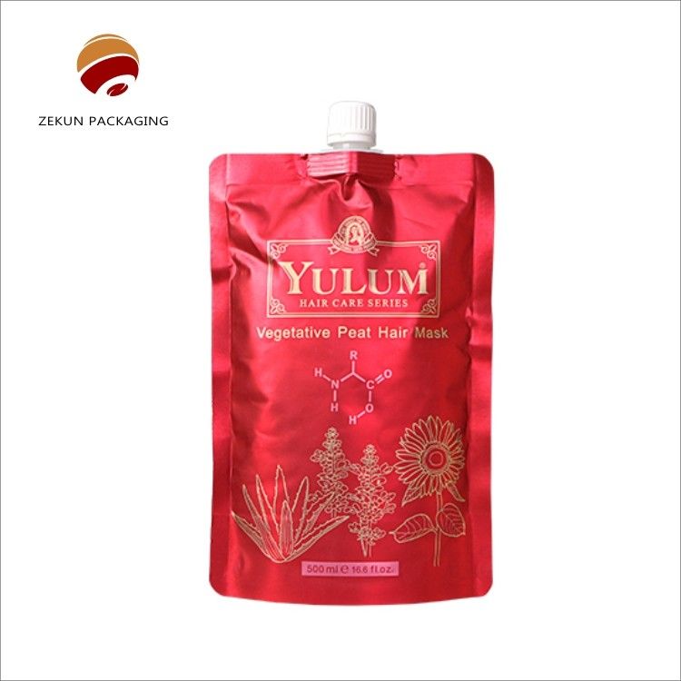 Bolsa de borbulha impressa personalizada com design colorido Capela de mistura fácil para produtos líquidos