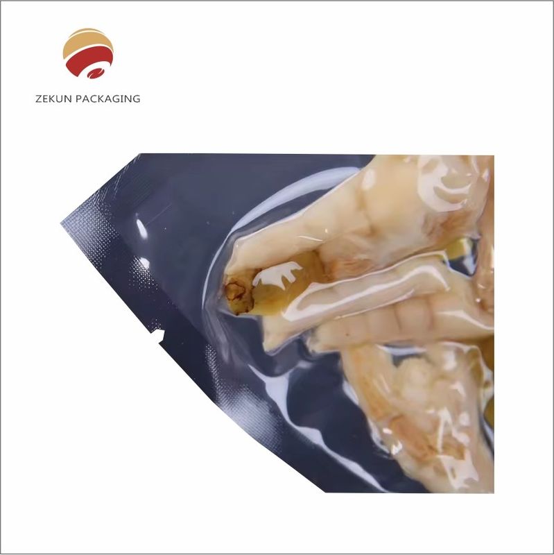 Estrutura 9 Barreira de camada Sacos de vácuo 2/3 Selo lateral para proteção ideal