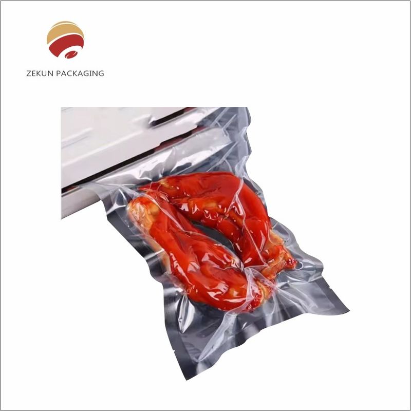 Estrutura 9 Barreira de camada Sacos de vácuo 2/3 Selo lateral para proteção ideal