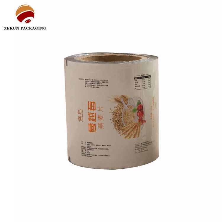 Gravação Impressão Pet/Al/Pe Food Packaging Roll Film Design colorido Várias Capacidades