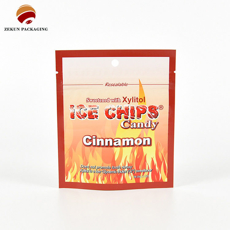 ISO/SGS Matt Finish Brilhante Ziplock Saco de Embalagem de Alimentos Cmyk Paleta de cores