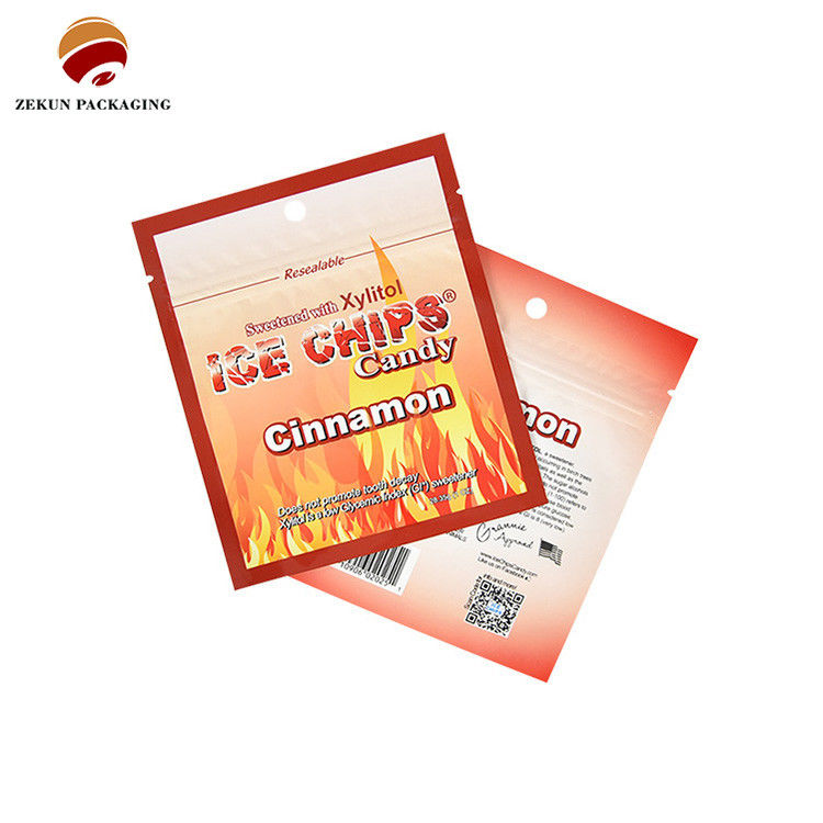 ISO/SGS Matt Finish Brilhante Ziplock Saco de Embalagem de Alimentos Cmyk Paleta de cores
