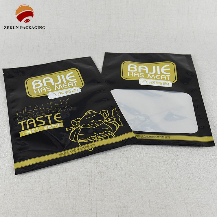 Saco de embalagem de alimentos com espessura personalizável e design vertical